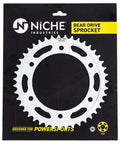 Niche Industries rear drive sprocket for Honda CBR600RR Drive Sprocket And Chain Combo 16 Tooth Front 43 Tooth Rear 525VMX X Ring