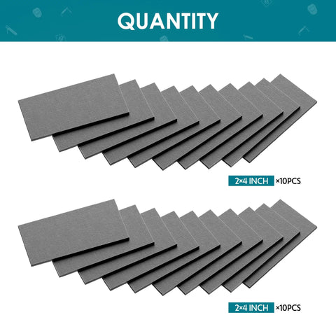 20 Pcs 2x4 Inch Mild Steel Welding Plates 11 Gauge 50 x 100 x 3 Mm DIY Cuboid For MIG TIG Gas Arc Stick And Wirefeed Welding Practice