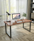 Heavy Duty Metal Table Legs With Adjustable Feet And Floor Protection 28 Inch High 24 Inch Wide Industrial Rustic Desk