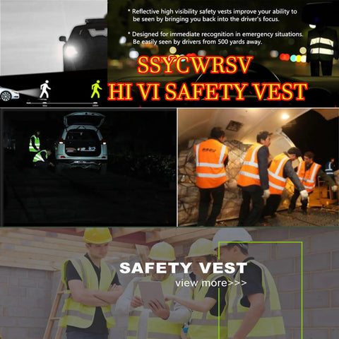 Custom High Reflective Safety Vest For Men And Women Slick Hi Vis Poly Blend Workwear With Bright Strips Tough Construction Gear For Solid Crews And Rig Shifts in night work setting with multiple workers.