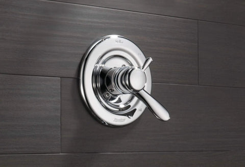 Lahara 17 Series Dual Function Shower Trim Kit Chrome Finish T17038 for Universal Valve Compatibility with Monitor Pressure Balanced Valve