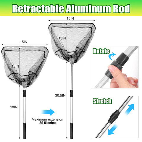 Adjustable Ball Picker For Ball Pits And Foam Pit Cleanup, Plastic Retriever For Kids, Multi Collector Grabber Tool For Play Yards, Dog Playpens, And Pet Toys