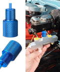 Drum And Disc Brake Proportioning Valve Bleeder Tool Set For PV2 PV4, premium aluminum adapter for easy brake maintenance.