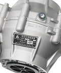 Close-up of a 32 Inch Golf Cart Rear Differential Axle Kit With 60V 3000W Brushless Motor And Five 12V 20Ah Batteries For DIY Electric Vehicles.