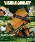 Heavy Duty Metal Lawn Aerator Shoes With Three Quarter Inch Spikes Tough As Nails Rugged Aluminum Plate Anti Slip Sole