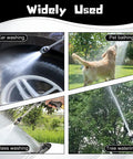 Powerful Portable Pressure Washer Wand Kit With High Pressure Nozzle And Connectors for various uses like car and pet washing