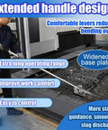 Heavy Duty Manual Cnc Dross Remover with extended handle design for comfortable cleaning and smoother slag discharge.