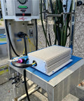 Heavy Duty 500W 72V To 12V 38A Isolated Dc Dc Step Down Power Converter for EV Cars on a metal surface.