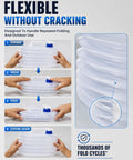 Collapsible Water Container With Spigot For Camping And Travel foldable design demonstrating flexibility and folding steps