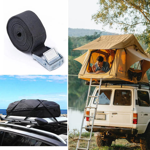 78 Inch Battery Tie Down Strap Kit With Stainless Steel Cam Buckle, Heavy Duty Battery Box Hold Down Lashing Straps, Deck Mounts And SS Screws, 600D UV Resistant Webbing For A Strong, Secure Mount