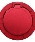 Red Fuel Filler Door Cover Replacement For JK Sahara 2007 2018 Fits Like OEM Tight Seal Easy Install Durable Gas Door For Wrangler Gas Cap Filler Panel
