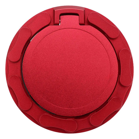 Red Fuel Filler Door Cover Replacement For JK Sahara 2007 2018 Fits Like OEM Tight Seal Easy Install Durable Gas Door For Wrangler Gas Cap Filler Panel