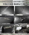 All In One Leather And Vinyl Repair Kit For Car Interiors And Home Furniture Fixes Scratches Tears Fading Stains On Couches