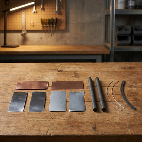 All In One Electroplating Metal Electrodes Kit With Copper Anode Sheets Zinc Electrodes And Graphite Rod For Chemistry Setup