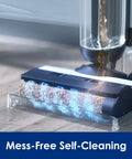 Smart Cordless Wet And Dry Vacuum Mop Combo Cleans Hard Floors Without Breaking A Sweat And Sweeps Up Stubborn Pet Hair Like A Boss With Auto Sensor Tech And Crisp Digital Screen, featuring self-cleaning brush.