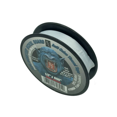 Nickel Guard Anti Seize PTFE Thread Seal Tape For Stainless Steel Pipe, 1/2-inch x 600-inch roll, with label visible