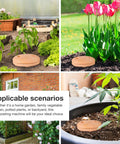 Clay 10 Inch Worm Compost Bin For Outdoor Gardens Turns Kitchen Scraps Into Rich Soil Fast With Perforated Holes Ceramic Worm