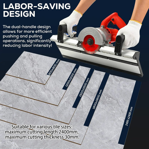 Heavy Duty 43 Degree Electric Tile Edge Cutter With Auto Water Spray For Flawless Ceramic And Porcelain Chamfers cutting ceramic tiles.