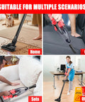 Cordless 120W Handheld Vacuum Cleaner That Is A Beast For Quick Cleanups Compatible With Milwaukee 18V Battery