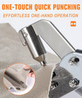 Heavy Duty Pro Grade Snap Fastener Tool Kit With Case And 100 Sets Of 15mm Metal Snaps In Four Colors Plus Silver Screw On Snaps demonstration