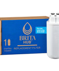 Hub Replacement Water Filter For Clean Tasting Water No More Plastic Bottle Waste BPA Free Reduces Over 70 Contaminants