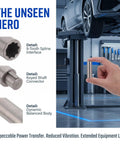 Solid Steel Lifting Coupler Shaft That Extends Lifespan Of Your Car Lift Pump And Transmission With Precise Alignment For Garage Ops And Auto Repair Shops Today showing key details.