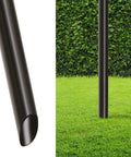 Outdoor Metal Patio Torches Set Ideal For Deck Patio Backyard Outdoor Parties And Weddings Includes Fiberglass Wick And Snuffer Cap