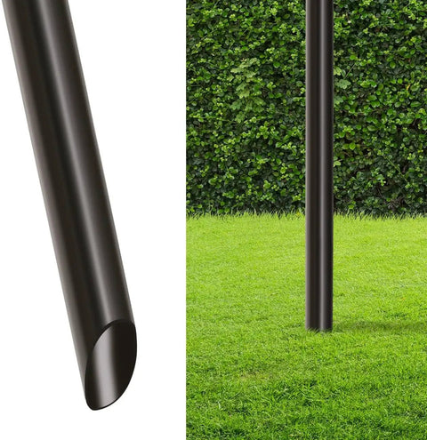 Outdoor Metal Patio Torches Set Ideal For Deck Patio Backyard Outdoor Parties And Weddings Includes Fiberglass Wick And Snuffer Cap
