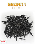 100 Grain Screw In Archery Field Points Set For Target Practice Arrow Tips Easy Swap Compatible With Crossbow Recurve And Compound Bow Durable Rust Resistant Steel Black Finish 8 32 Thread 100 Count