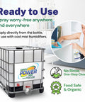 Hypochlorous Acid 500 PPM Multipurpose Cleaner For Home Use clean floors, counters, and appliances in reusable container