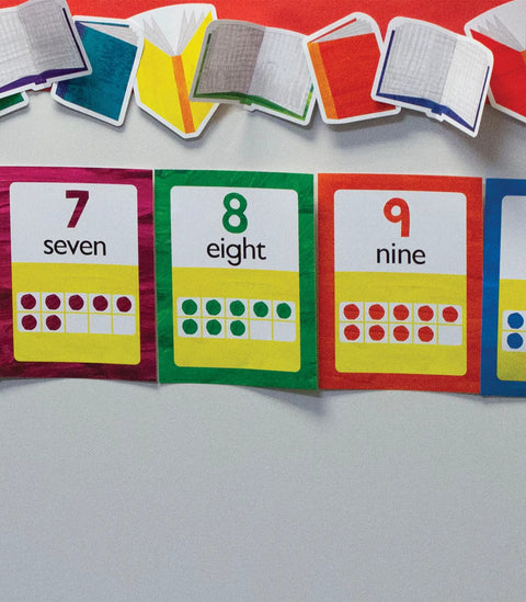 Zero Through Twenty Numbers Kit With Ten Frames And Counters For Place Value Math Manipulatives showing numbers 7, 8, and 9.
