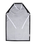 25 Pack Rubber Vinyl Aprons Large 27W X 42L Waterproof Pro-Grade Halter Bib Aprons For Dishwashing Butcher Lab Black Chemical And Oil Resistant
