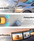 4K Ultra HD GPS Dash Cam With 2.4 Inch LCD, WiFi, 170 Degree Wide Angle, G Sensor, WDR, Loop Recording features infographic