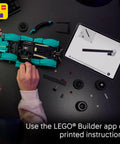 Child assembling Aston Martin Valkyrie Dope Building Kit For Kids 9 Plus With Realistic Engine And Working Gears STEM Toy Car
