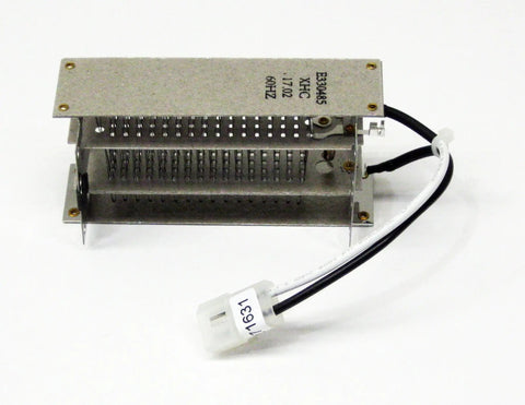 Heater Element Replacement For Heater Fan And Light S97020888 Universal Plug And Play Part metal unit with attached wires visible