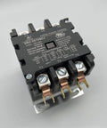Beefy 60 Amp 3 Pole 120V Contactor for HVAC Setups with A2L Compliance, UL Recognized Status, close-up top view