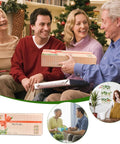 People exchanging gifts with Your Go To Wall Hanging Propagation Station with Wooden Stand shown in inset images.
