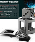 Welding Practice Kit With 14 Gauge Mild Steel Plates And 12 Laser Cut Coupons For Clean Edges And Flat Surfaces, Ideal For Skill Building