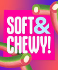 Watermelon Berry Collision Ropes Candy Soft And Chewy 9 Oz Bag With Tart Filling For A Go To Flavor Packed Snack Graphic