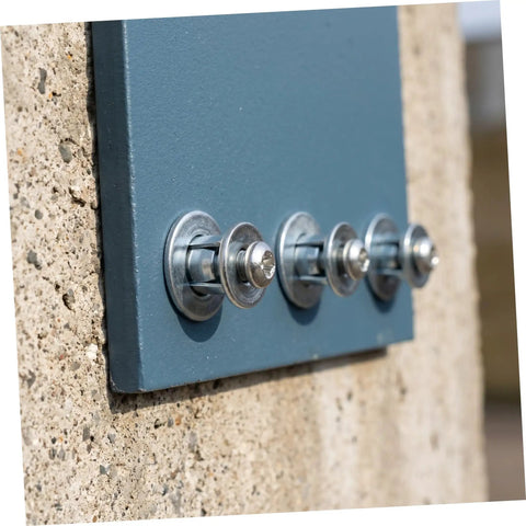 Expansion Screw And Petal Nut Kit For Quick No Fuss Fastening In Home Projects M4 M5 M6 Metal Anchors 35 Piece Hollow Wall Petal Expansion Bolts For Iron Skin And Plasterboard installed in metal panel