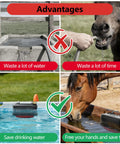 Premium Water Trough Float Valve With Automatic Water Level Control For Stock Tanks Poultry Coops And Livestock Waterers, advantages of efficient water use.