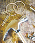 Heavy Duty Lynch Pin Kit With Rings, 16 Galvanized Retaining Pins For Farm Tractors, Trailers, And Mowers on workbench