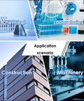 Applications for silicone plugs in chemical labs, laboratories, construction, and machinery; part of the Forty Piece Eight Sizes Silicone Rubber Tapered Plugs Set High Temperature Up To Six Hundred Fahrenheit For Coating Round Holes And Painting Protection With Five Pieces Per Size Ideal For Masking During Coatings And Painting On Surfaces.