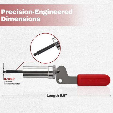 Top Rated Plunger Tool For #6 Barrel Nut Fasteners With 0.158 Inch ID, 5.5 inch long, durable steel design.