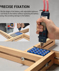 Grab This Adjustable Battery Welding Fixture For 18650 And 21700 Lithium Packs Total Game Changer Spot Welding Holder Clamp Jig For Smooth Quick Diy Setup, showcasing precise battery fixation.