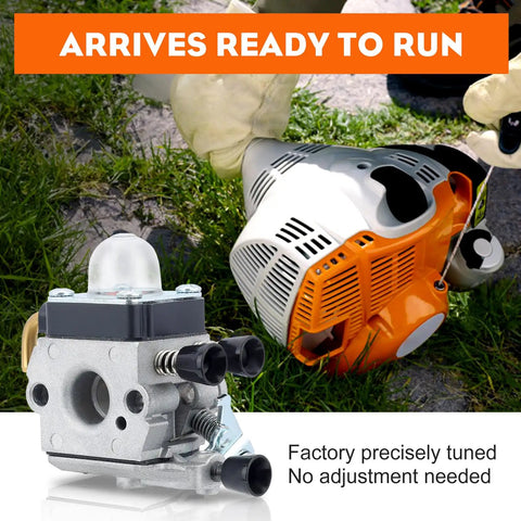 FS80R Carburetor Upgrade For STHIL String Trimmers And Hedge Tools Weedeater Ready With Maintenance Kit in packaging and installed