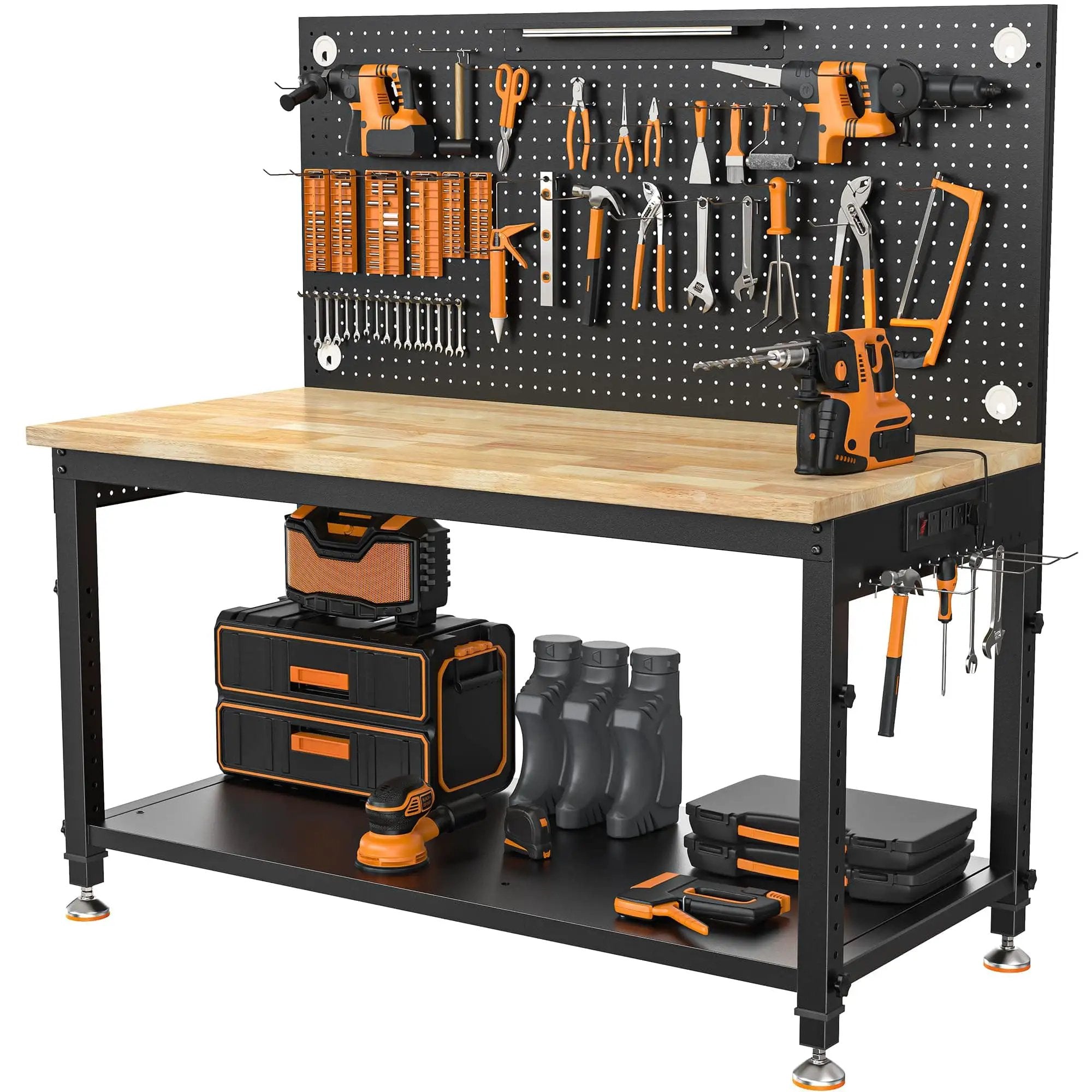 48 Inch Work Bench 2000 Lbs Capacity, Built Tough