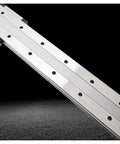 Precision Guide Rail System For CNC Machines And 3D Printers Double Block Wide Guideways MGW15H 400mm steel rail close-up
