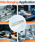 Top Tier 12mm X 100mm Linear Motion Rods Shaft Guide Set With Smooth Chrome Finish For Stable Moving Parts And Precision Engineering Projects in machines.
