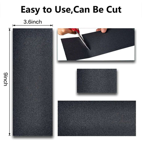 Assorted Grit Sandpaper Sheets Kit 100 Pack 80 To 5000 Wet And Dry Sanding For Wood Metal Auto And Paint Polishing 9x3.6 Inch